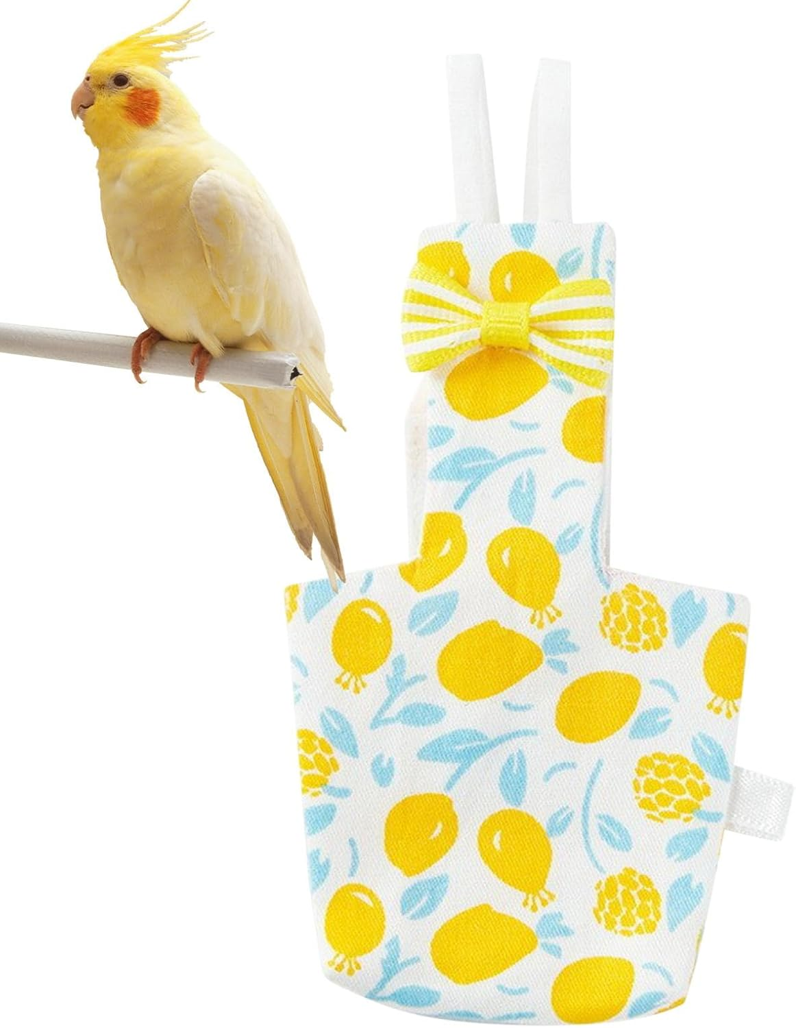Bird Clothes - Cute Parrot Nappy Soft Diapers | Flying Costume, Outdoor Pigeon Pants, Indoor Bird Diaper, Pet Supplies, Waterproof Inner for Budgie Parakeet image number 1