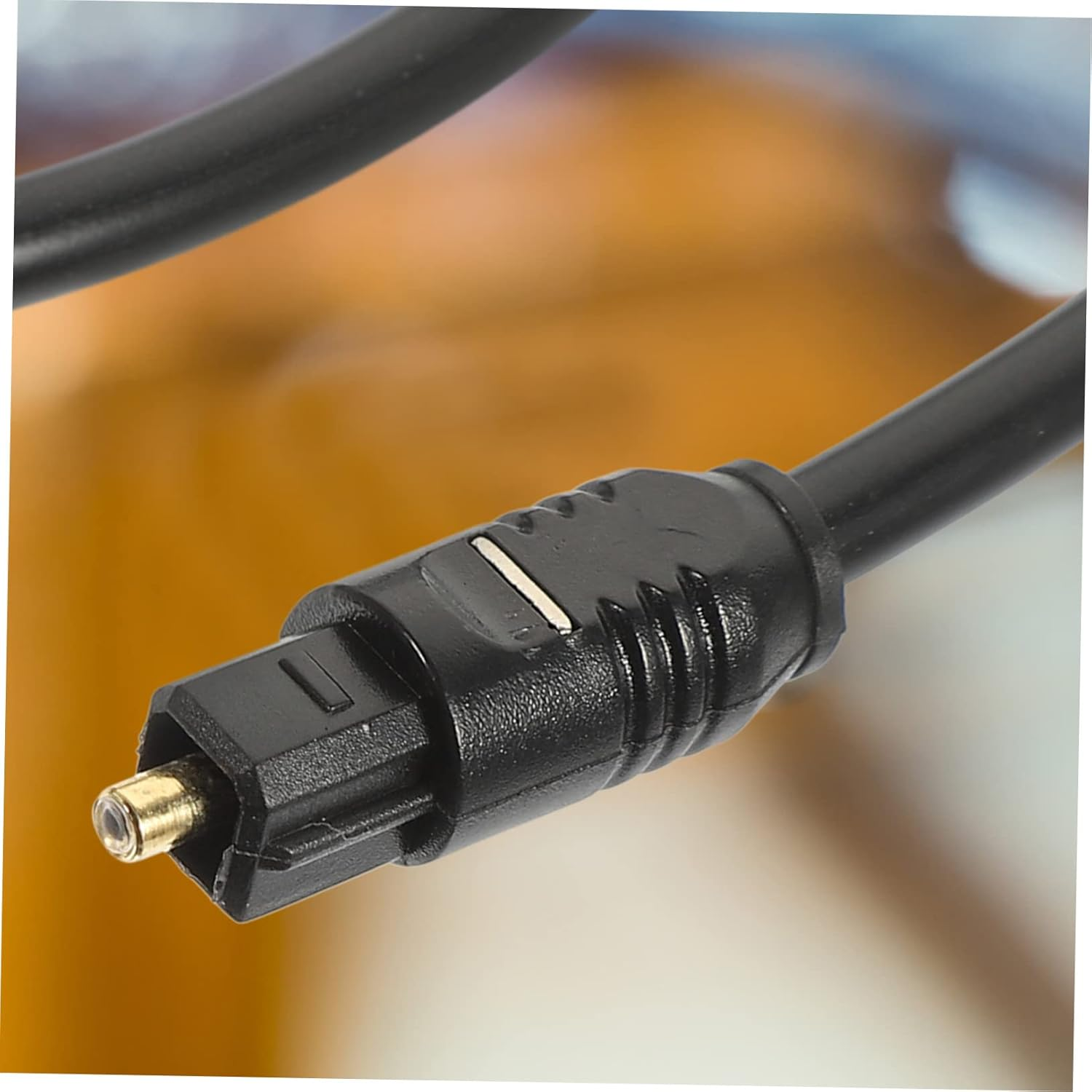 HOMSFOU 2Pcs 1.5M Optical Audio Cable Digital Optical Cable for Tv and Home Theater, Male to Male Fiber Optic Audio Cord Compatible with DVD, Cd, and Game Console Connections image number 4