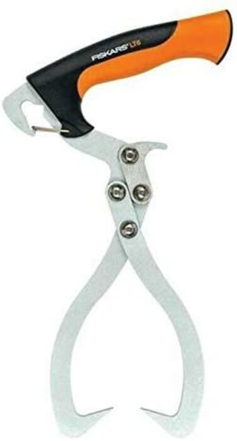 Fiskars Log Tongs, up to 12" Diameter, One-Handed Log Carrier and Effortless Control for Firewood image number 1
