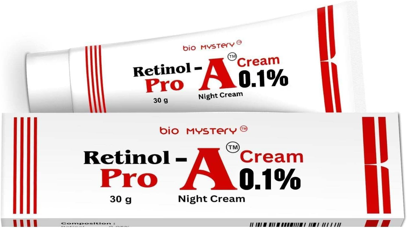 Bio Mystery Retinol 0.1 Intense Cream with Collagen & Peptide (35 Gram / 1.23 Oz)