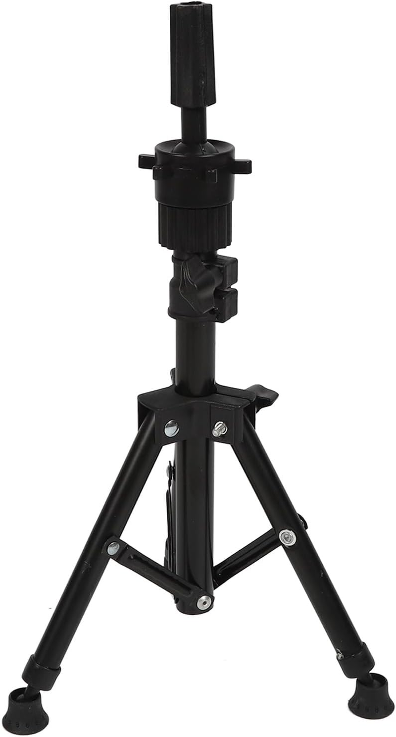 Strong Aluminum Alloy Adjustable Alloy Mannequin Head Stand Tripod for Peluca Style, Ideal for Exhibitions and Halls image number 5