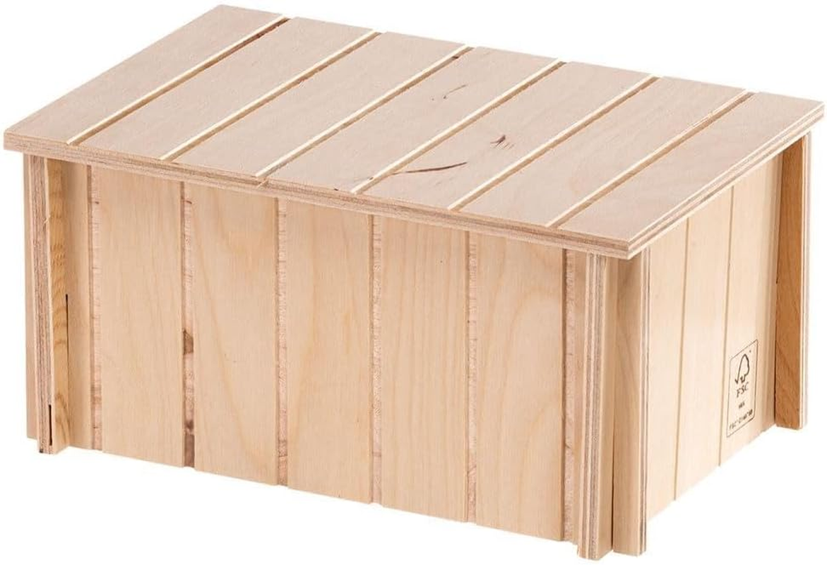 Ferplast Guinea Pig House Wooden Small Pet Nesting Box image number 5