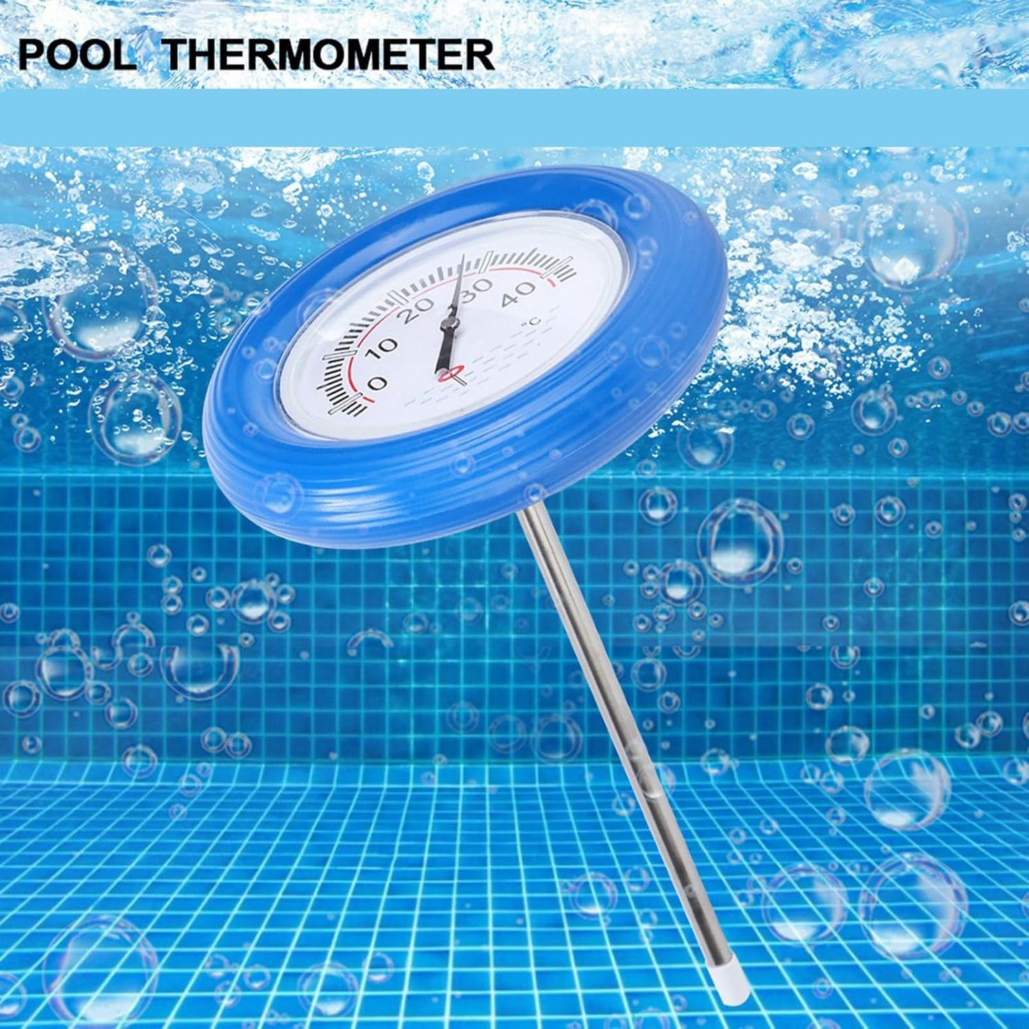 Cryfokt Premium Pool Thermometer for Accurate Water Temperature Testing - Waterproof Floating Thermometer for Pools, Spas, and Hot Tubs - Lightweight and Compact Design Suitable for Indoor And image number 3