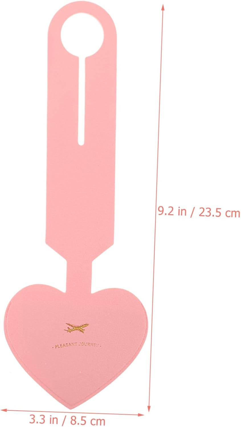 CONGARTENO 4Pcs Luggage Tags Labels for Travel Suitcase Tags Names Cute Bag for Suitcases image number 2