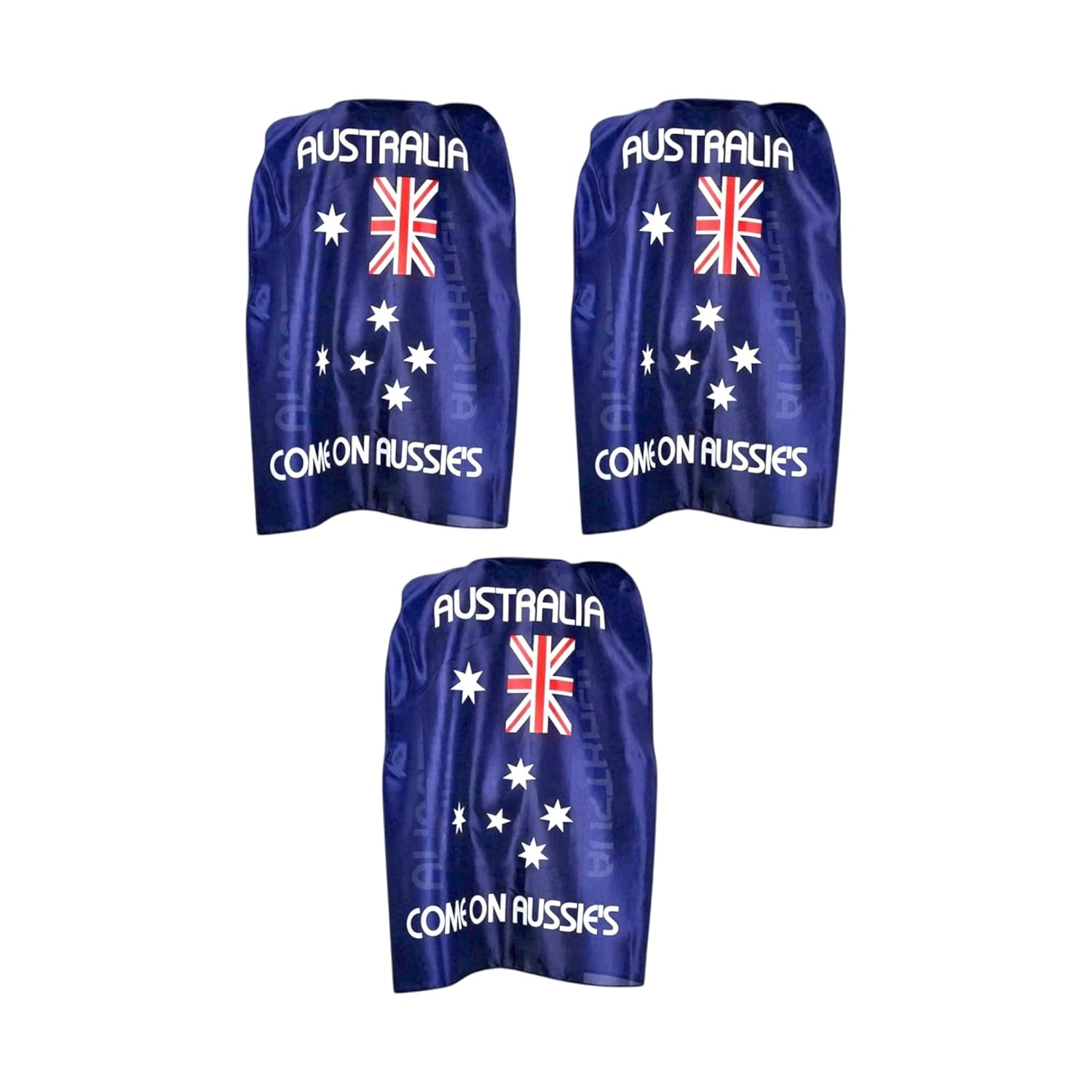 Australian Flag Cape &ndash; 100Cm Wearable National Flag Costume Accessory for Australia Day Celebrations (1)