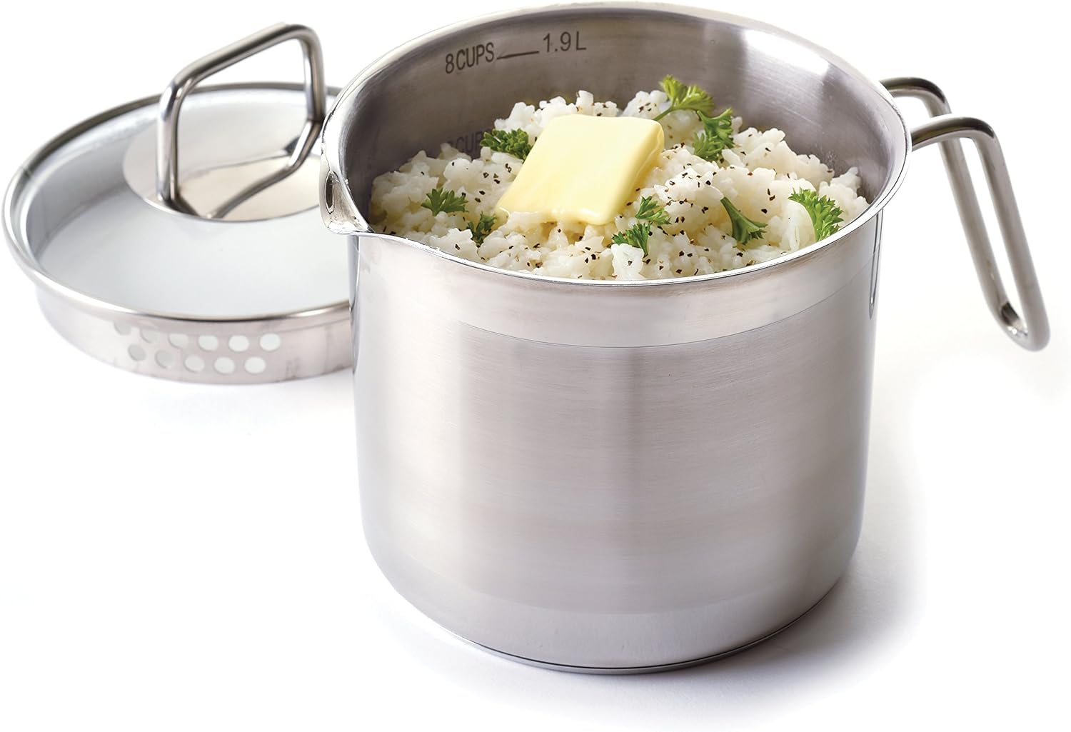 Norpro Krona 8 Cup Multi Pot with Straining Lid