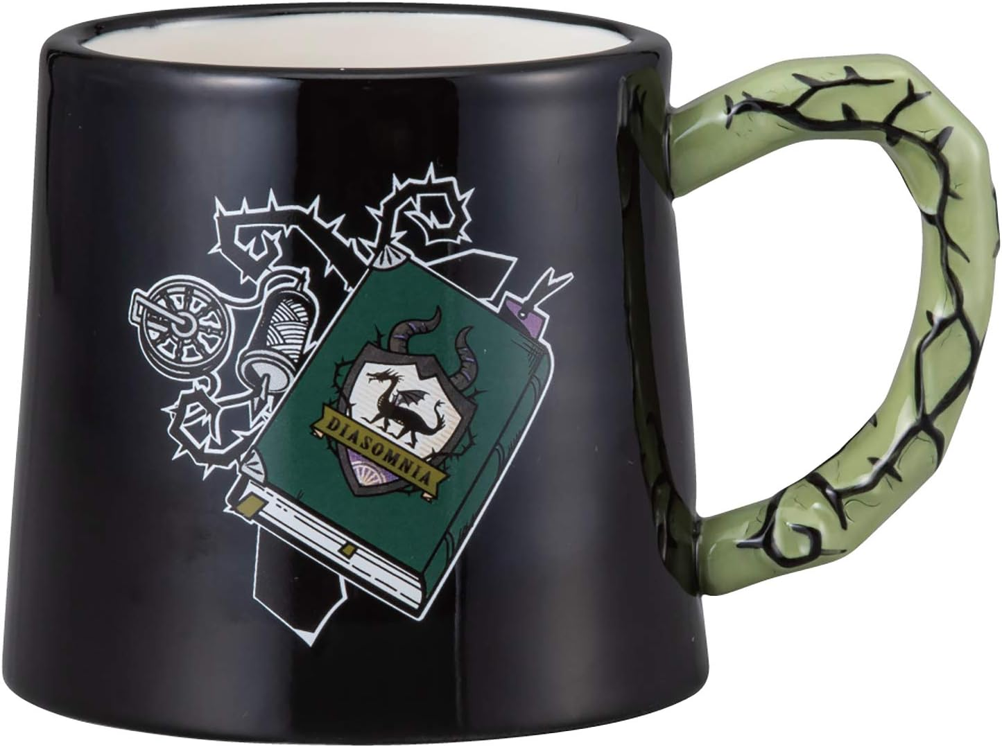 Disney SAN3426-1 Twisted Wonderland Hearts Labul Dorm Handle, Mug, Large, 10.1 Fl Oz (300 Ml)