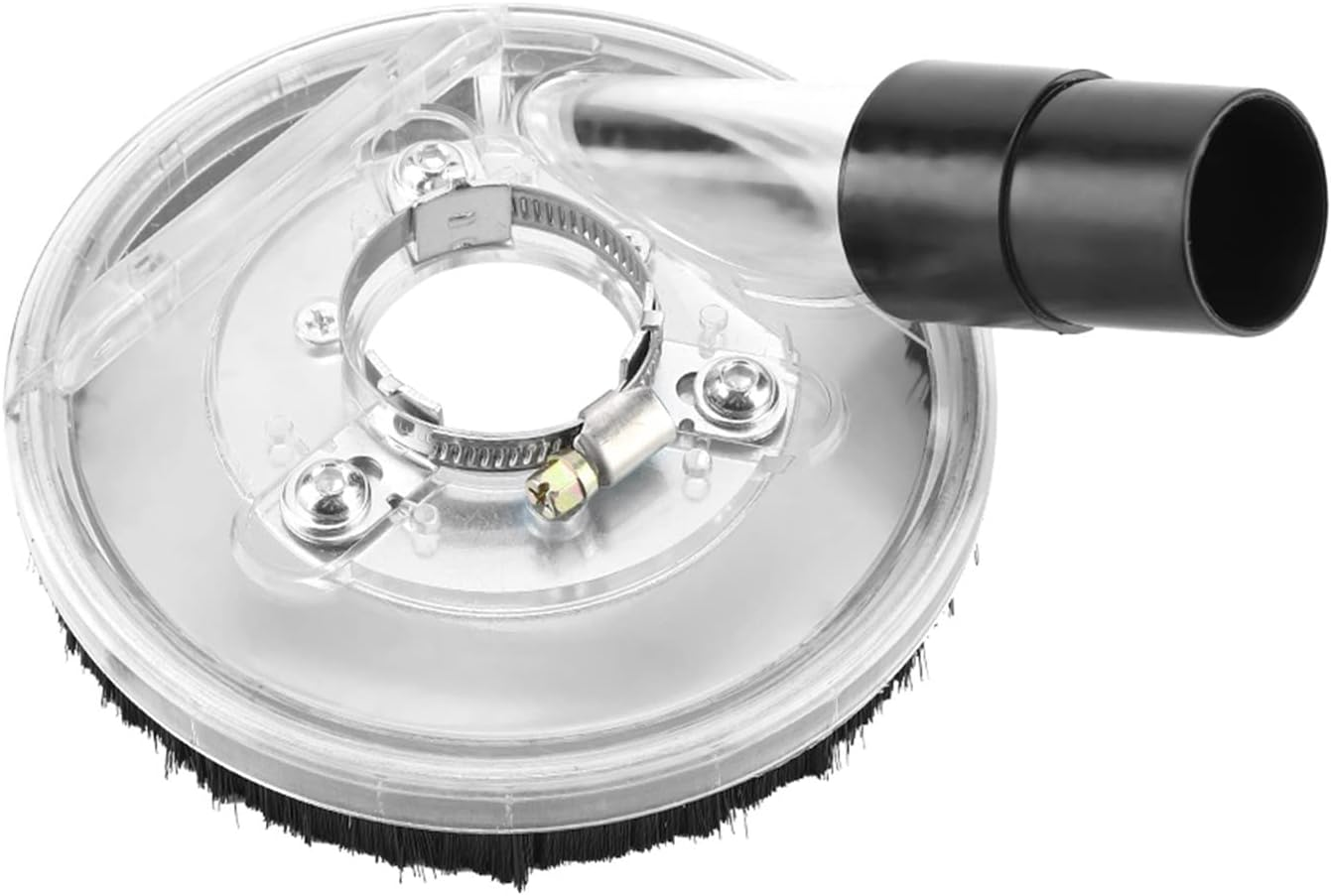 80-125Mm Clear Vacuum Dust Shroud Dry Grinding Cover for Angle Grinders Hand Grinder Home and Family Appliance and Decor