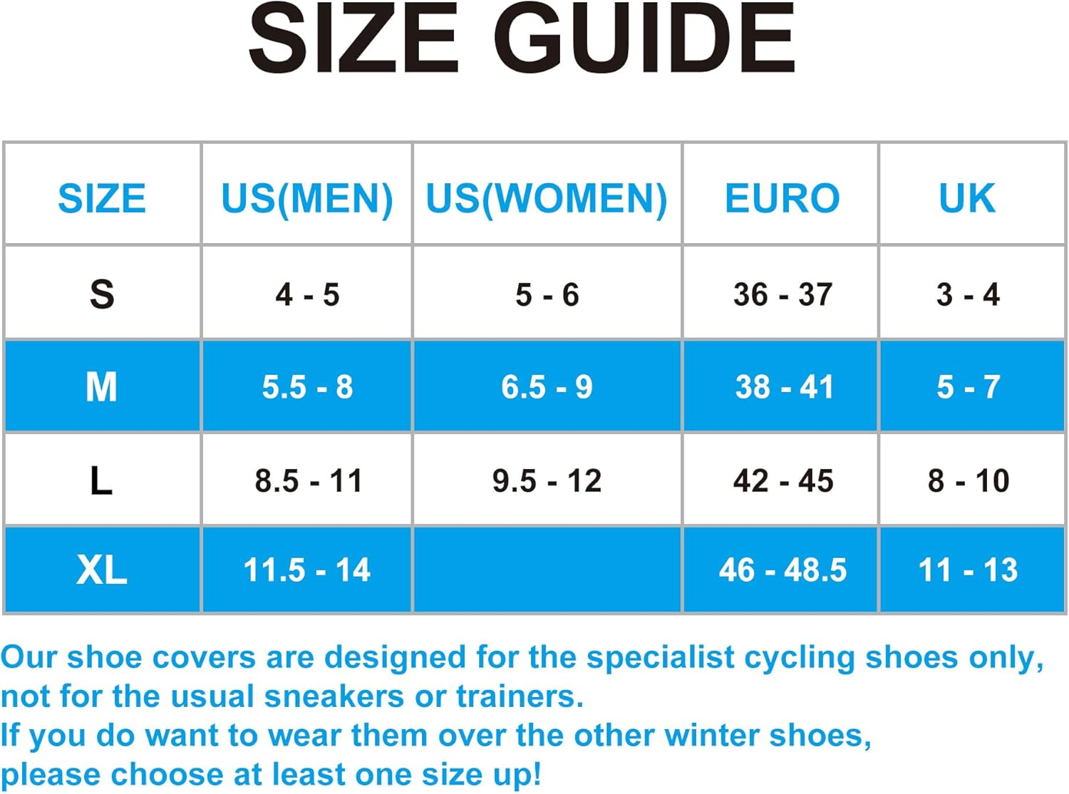 Dexshell Cycling Shoe Covers for Men and Women, Showerproof & Windproof for Winter Road Cycling Biking Overshoes image number 4