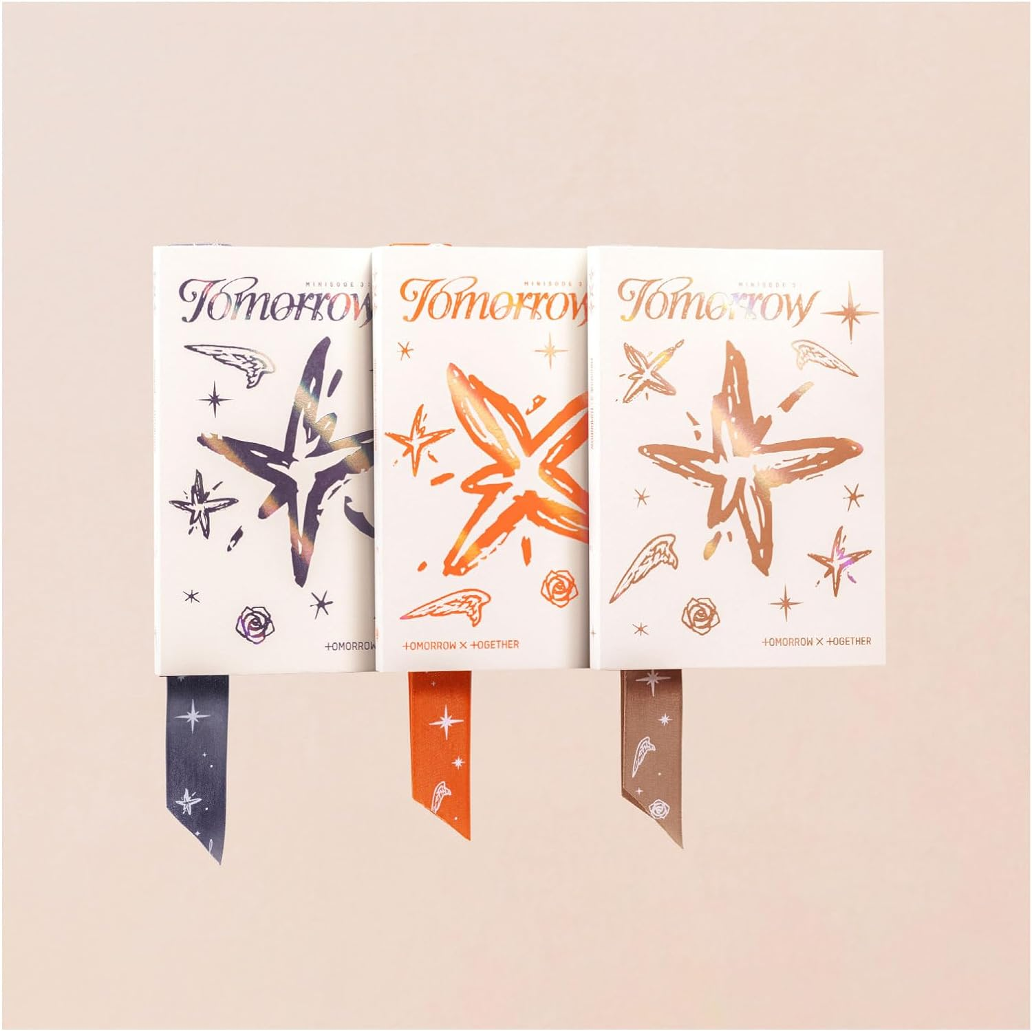 TXT Minisode 3 : TOMORROW 6Th Mini Album Standard Ethereal Version Cd+1P Poster on Pack+144P Photobook+1Ea Lyric Leaflet+1P Postcard+1P Photocard+2Ea Sticker+Tracking Sealed image number 4