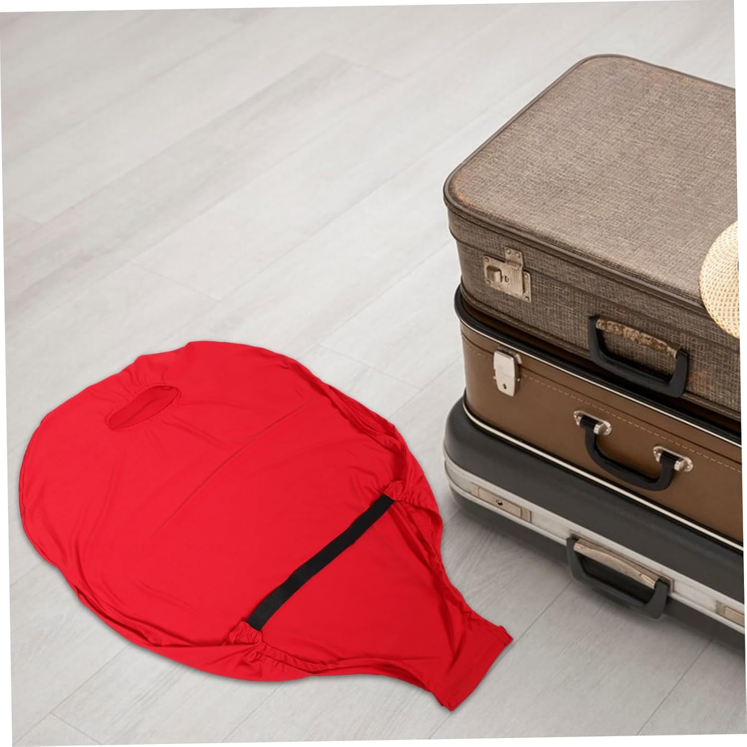 GANAZONO Protective Luggage Cover Elastic Suitcase Sleeve for Travel and Stylish Luggage Protector for Suitcases Prevents Scratches and Damage image number 6