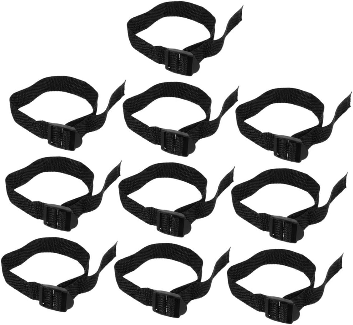 MERRYHAPY 10Pcs Turf Spike Laces for Lawn Aerator Shoes Clean Design for Gardening image number 4