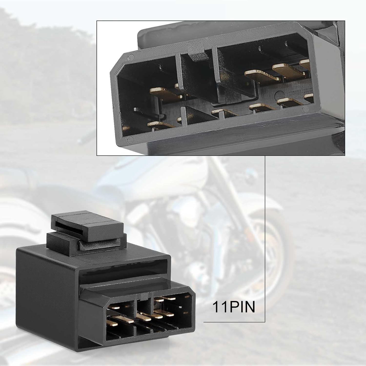 Fuel Pump Relay for Yamaha Road Star 1600 Royal Star 1300 V-Star 1100 V-Star 650 FZR1000 FZR600 YFZ750 YFZ600 1989-2003 3EN-81950-00-00 image number 6