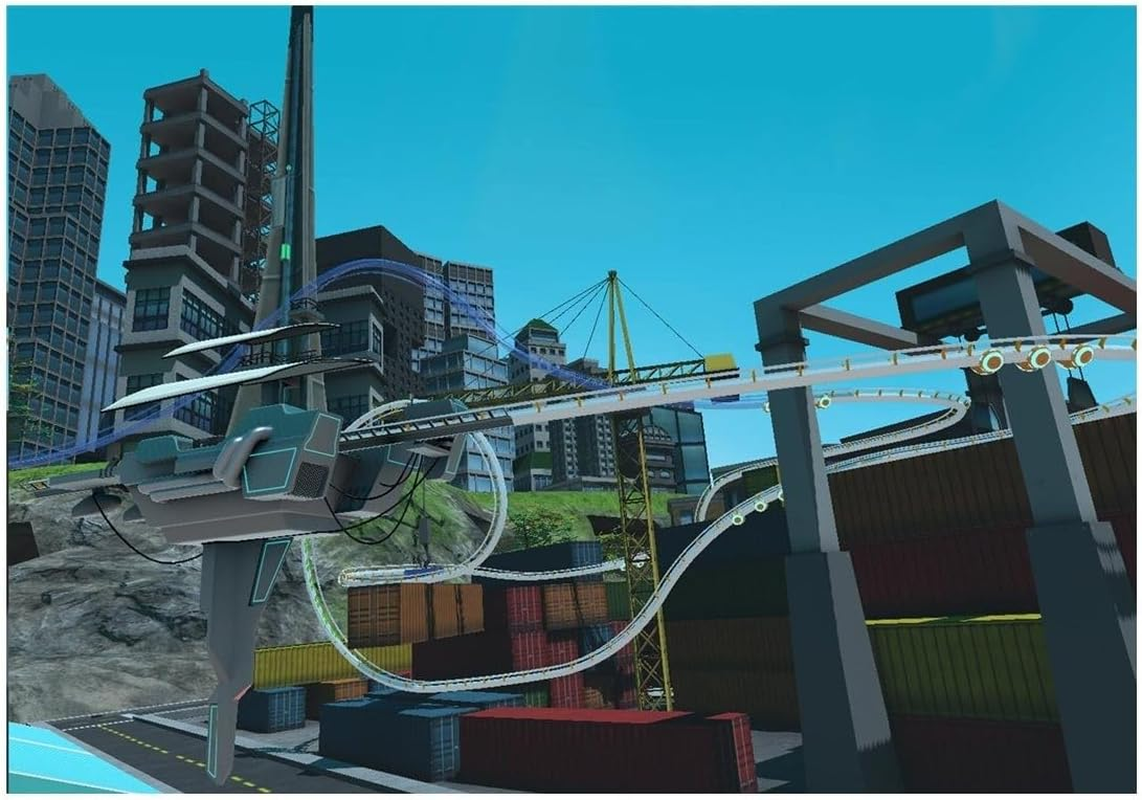 Atari Rollercoaster Tycoon Joyride Playstation 4 Games image number 3