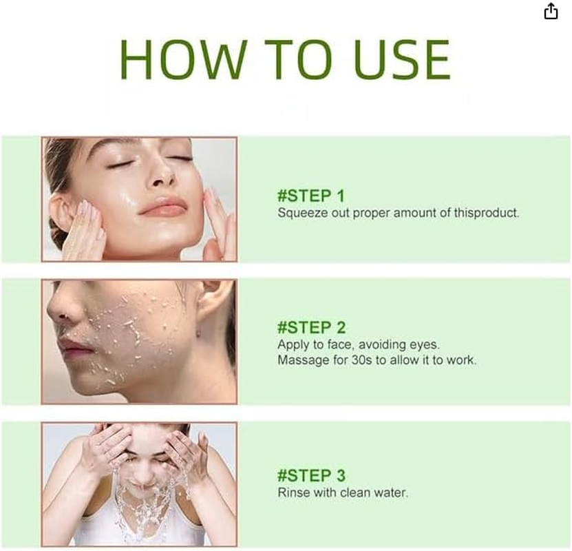 Orange Enzyme Exfoliating Gel - Deep Pore Cleansing Orange Peeling Scrub, Remove Blackheads & Moisturize, Gentle Facial and Body Exfoliate for All Skin Types, Daily Skin Brightening & Smoothness Boost image number 6