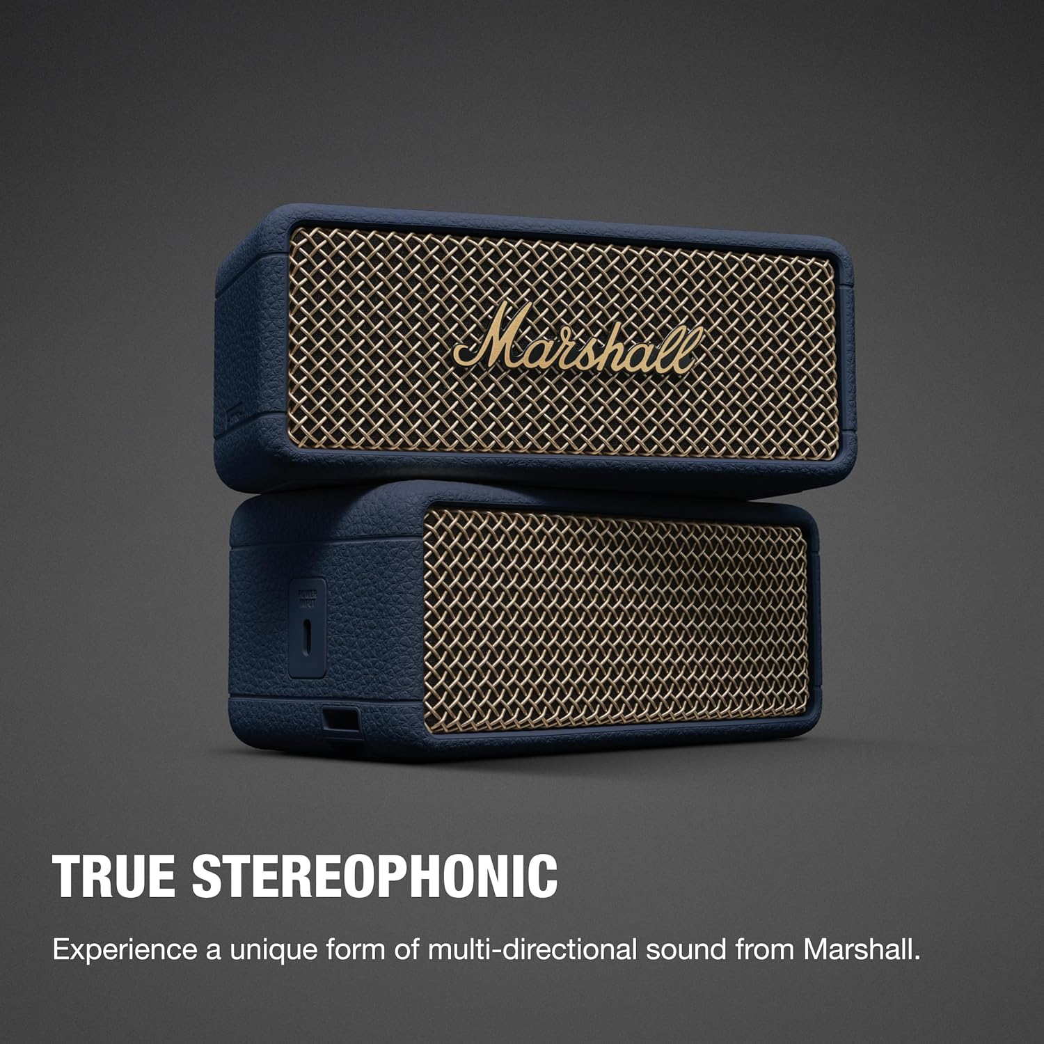 Marshall Emberton III Portable Bluetooth Speaker - Midnight Blue image number 2