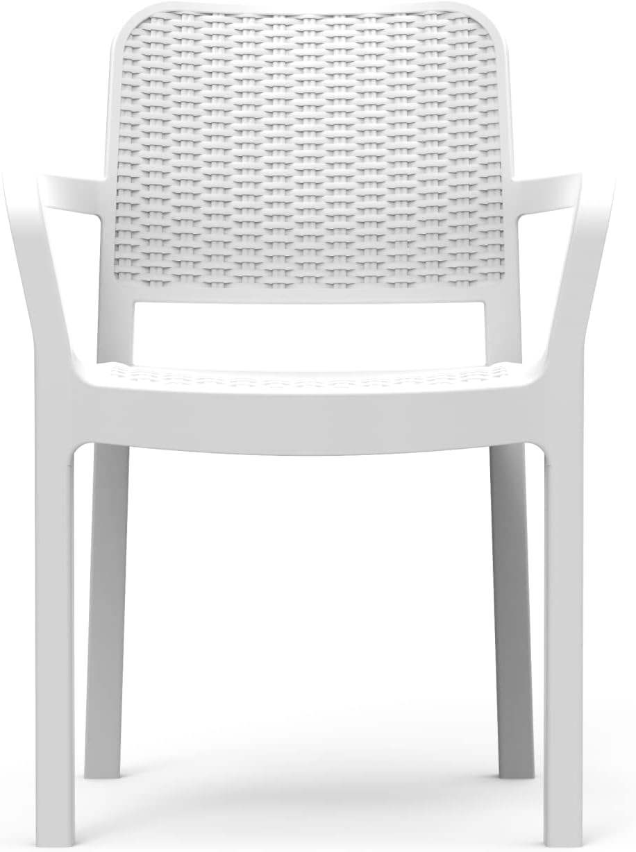 Keter Bella Garden Chair, White image number 1