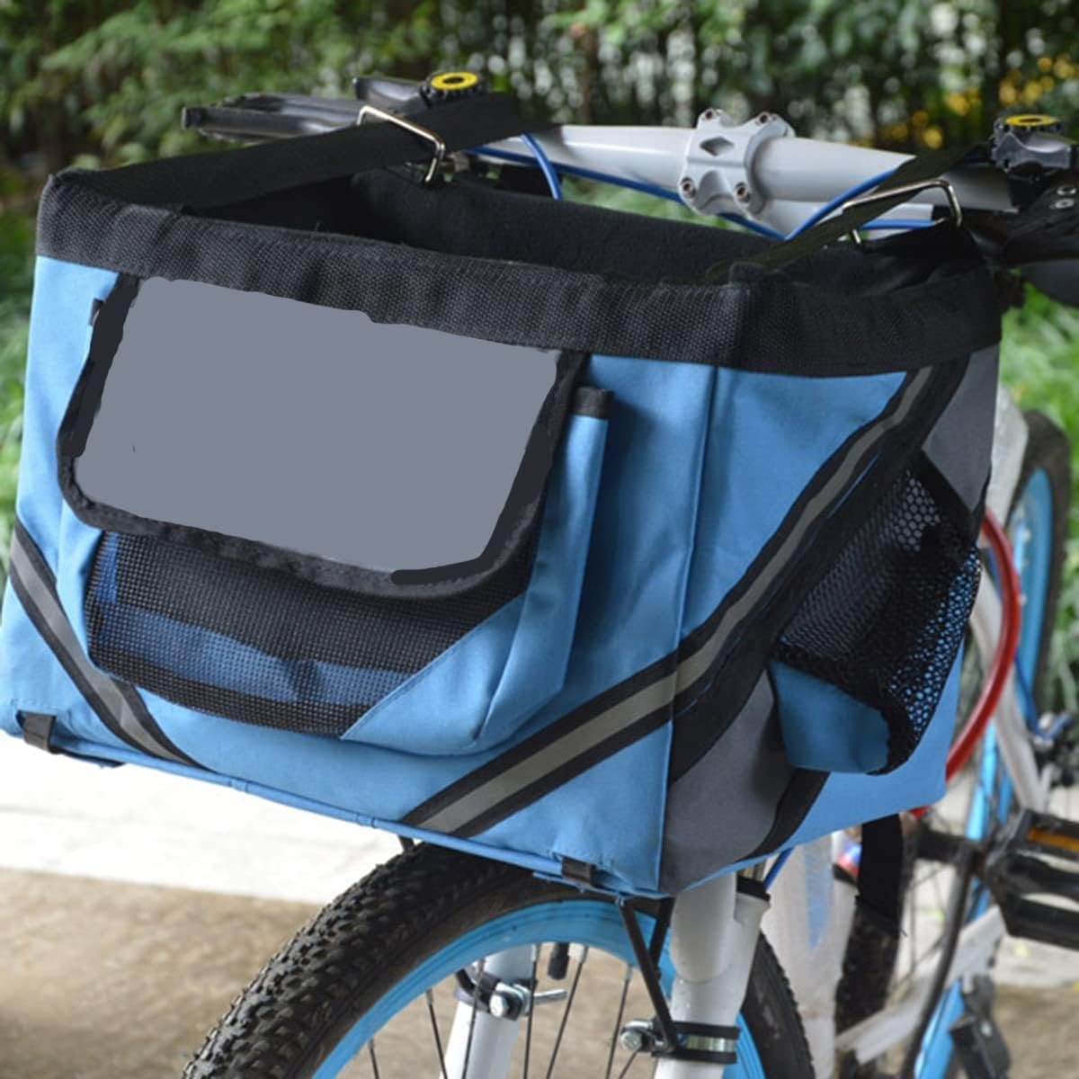 YUNNUO Front Luggage Rack,Front Rack,Bicycle Hang on Front Rack - Easily Mounts Bags and Baskets to Handlebars in Seconds. image number 2