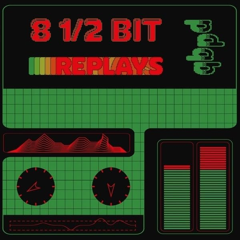 8 1/2 Bit Replays (LP Green and Red Smashed Vinyl)