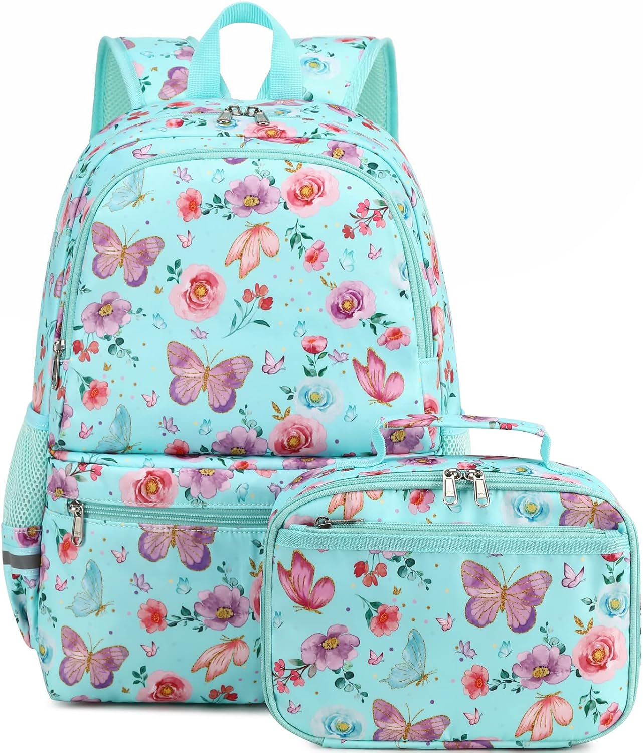 DSIUE School Backpacks for Girls and Boys Kids Backpack with Lunch Box Elementary Back Pack Bookbag