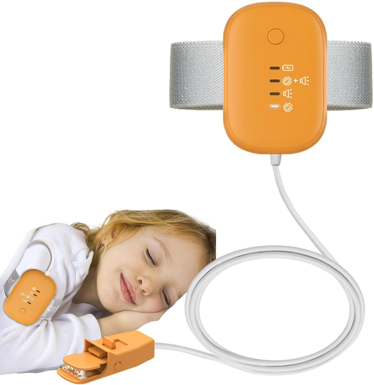 Night Potty Alarm - Bedwetting Device, USB Rechargeable | 3 Mode Sound and Vibrating Alert, Safe Help for Girls, Boys, , Seniors, Night Use