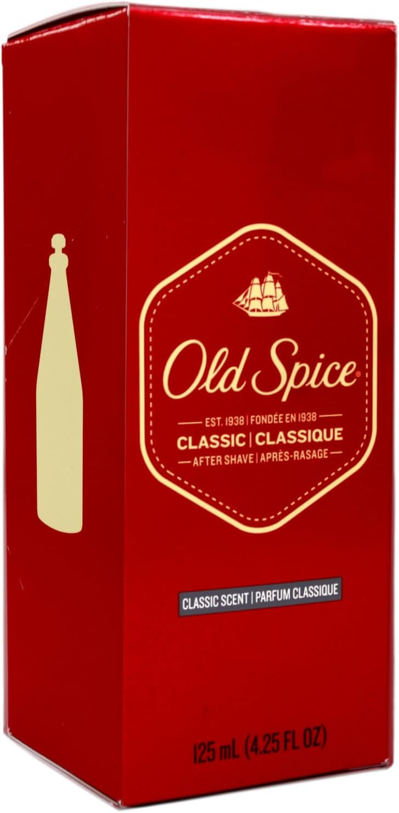 Old Spice Classic after Shave 4.25 Ounce (125Ml) (2 Pack) image number 5
