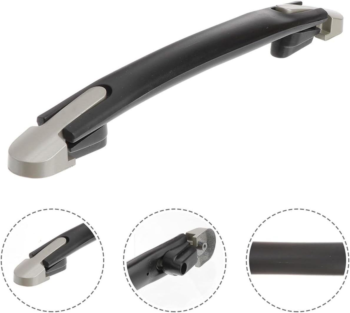 Didiseaon Plastic Suitcase Handle Grip Replacement Luggage Case Plastic Handle with Screws Travel Suitcase Repair Accessory for Carry Bags and Travel Gear image number 6