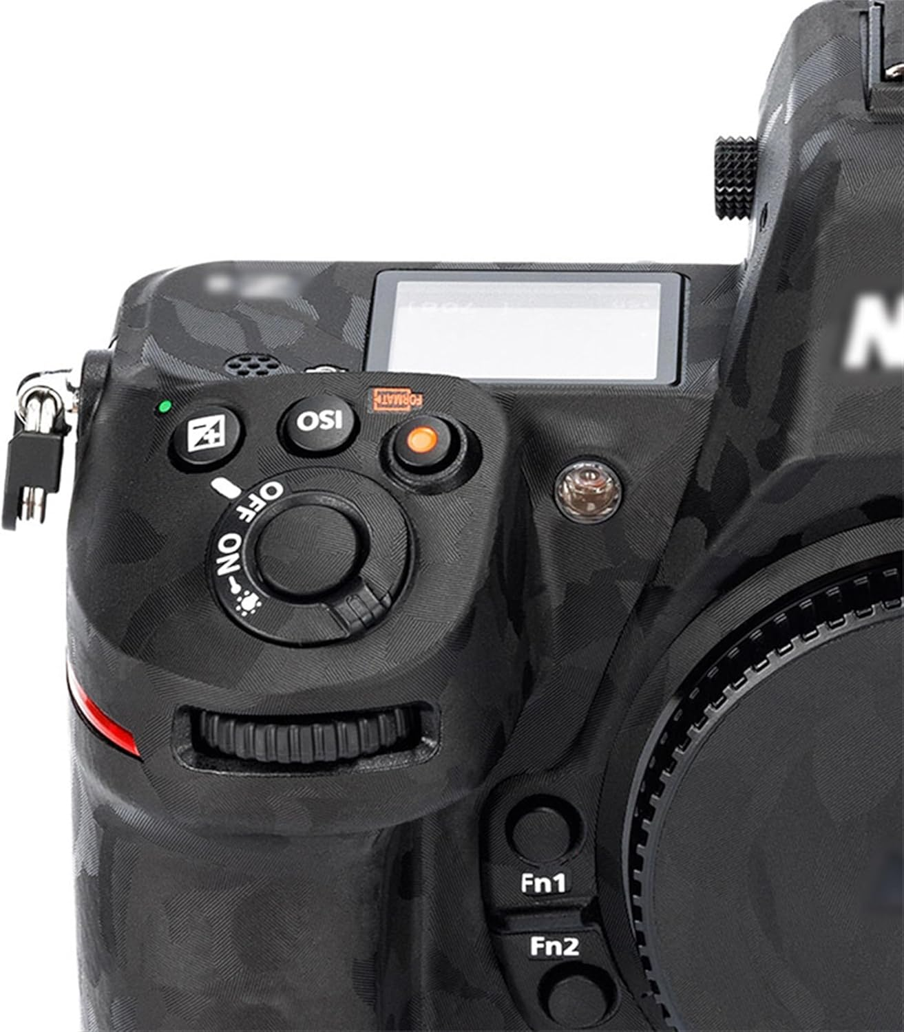 JJC Anti-Scratch Protection Sticker Compatible with Leica Q3 Mirrorless Camera, Non-Slip Camera Body Skin Cover Film Protector (Black) image number 1