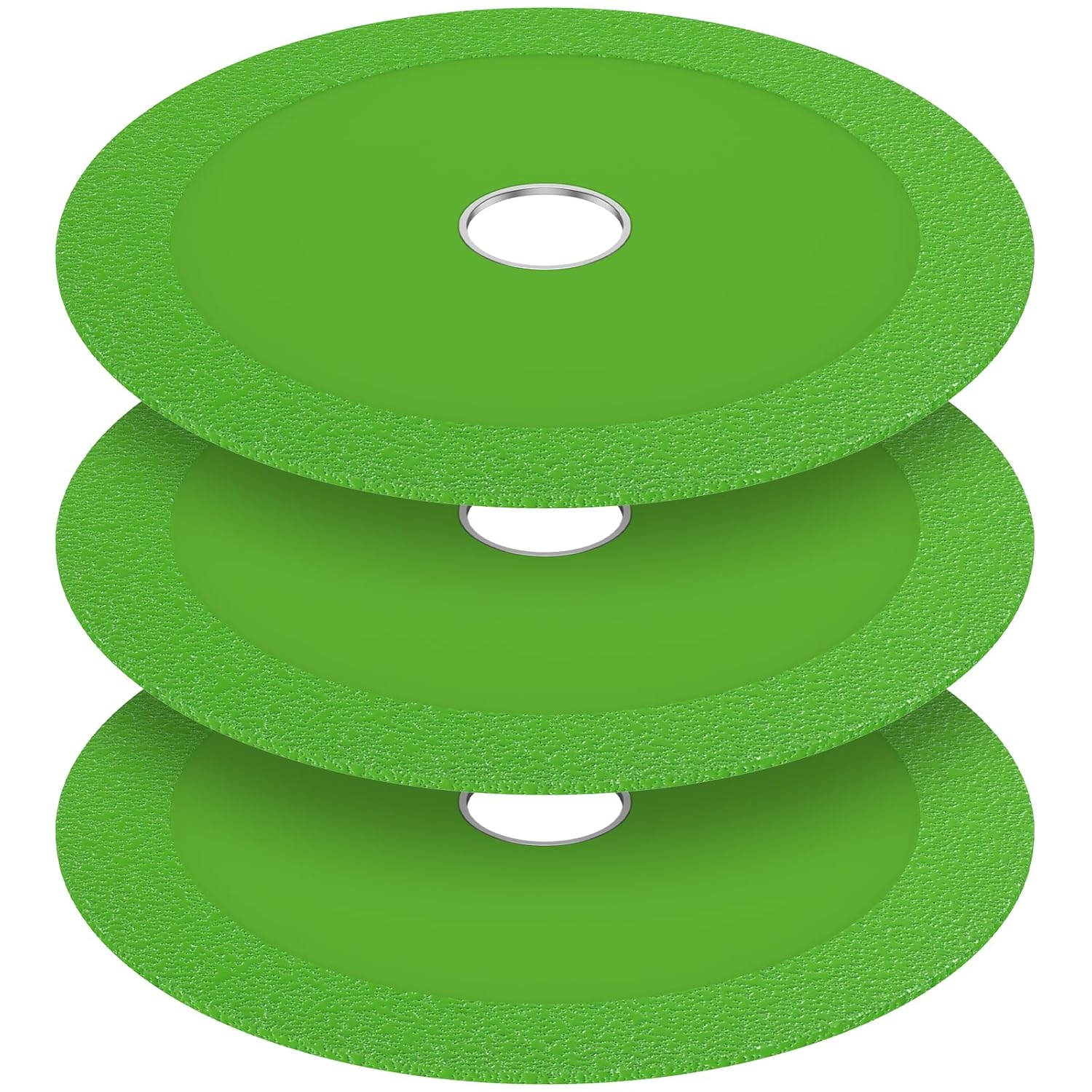 3Pcs Glass Ceramic Cutting Disc, Integrated Glass Cutting Disc for Angle Grinder Heat Resistant Diamond Glass Saw Blade Wear Resistant Ultra Thin Ceramic Cutting Disc for Glass Jade Crystal (125Mm) image number 6