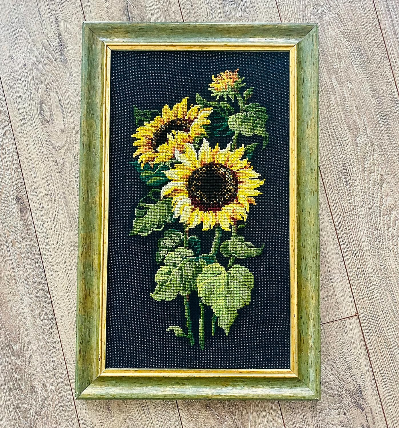 Sunflowers Counted Cross Stitch Kit-9.75X19.75 10 Count image number 5