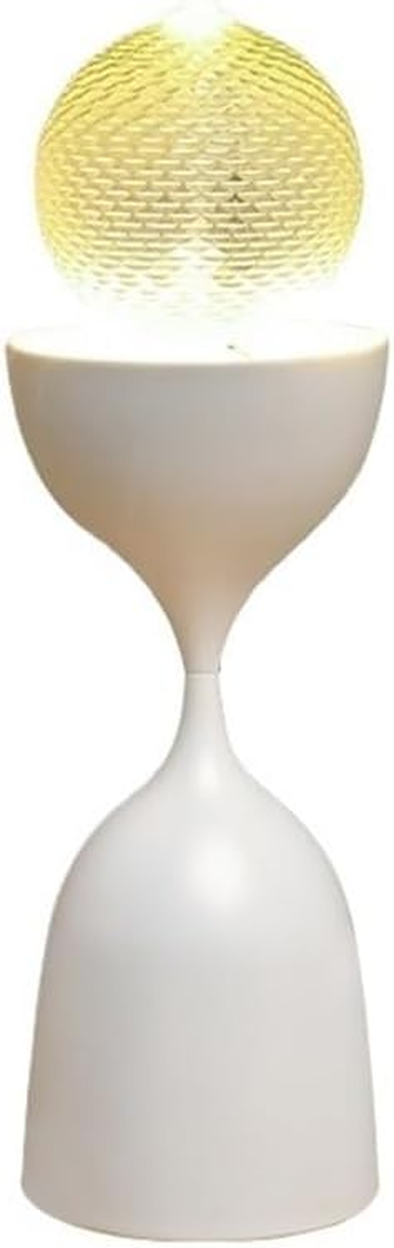 Outdoor Fountain Floor Standing Circulating Water Fountain, Light Luxury Interior Decoration Ornaments, Opening and Housewarming Gifts(White)