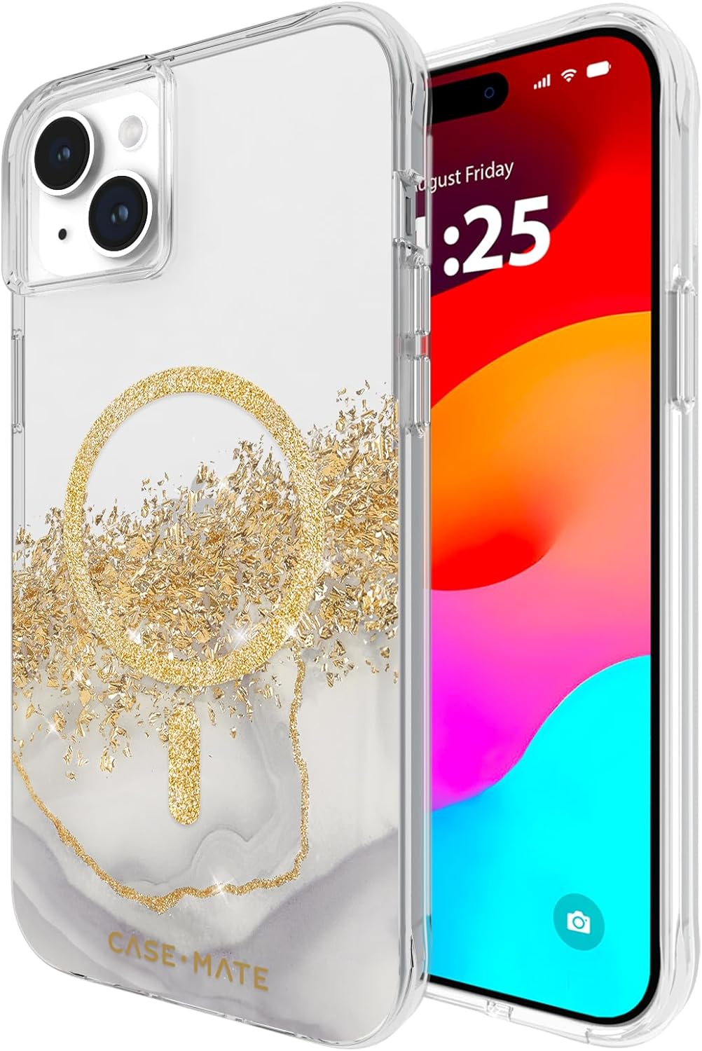 Case-Mate Twinkle Magsafe Cover for Iphone 15+, Iridescent