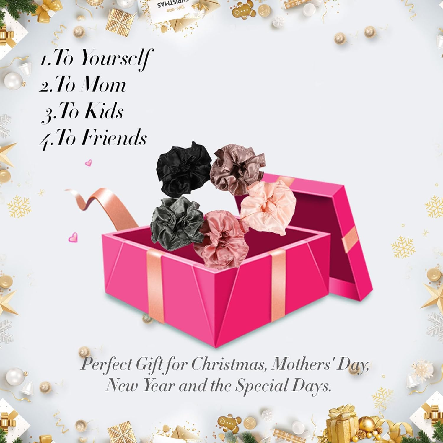 CLIONE 3 Sets Overnight Heatless Curls Blowout Rods Silk Hair Curlers to Sleep in Satin Heatless Curling Set Zero Heat Bun Bons with Bonnet Cap No Heat Headband Roller Wrapper Fpink image number 2