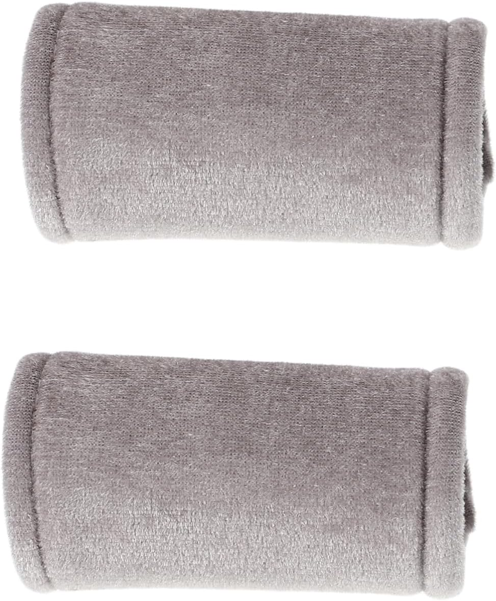 Ipetboom Velvet Crutch Pad Hand Grip Cover 2Pcs Soft Cushion Elastic Design for Elderly Mobility Equipment and Medical Supplies image number 2