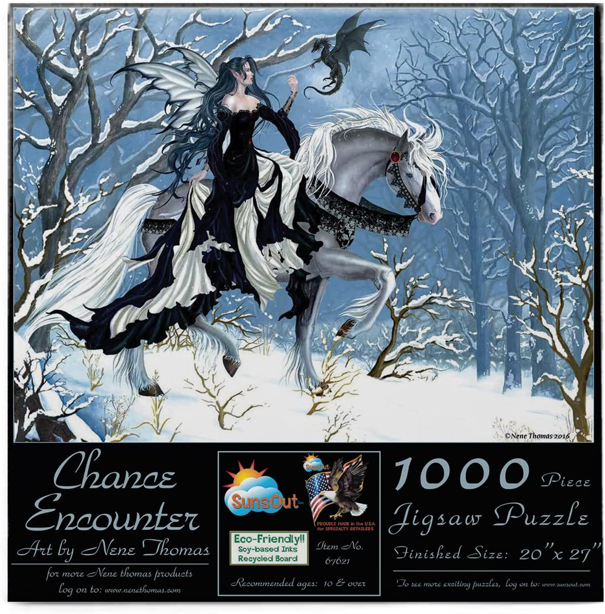 Sunsout 67621 Chance Encounter 1000Pc Jigsaws image number 4