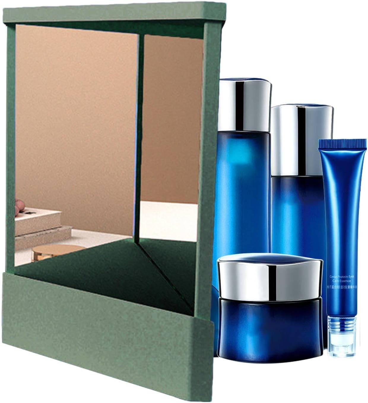 Maciun Non-Reversing Makeup Vanity Mirror - True Mirror Non Reverse,Non Reverse Mirror, Non Reversing Mirror for Real Image image number 1