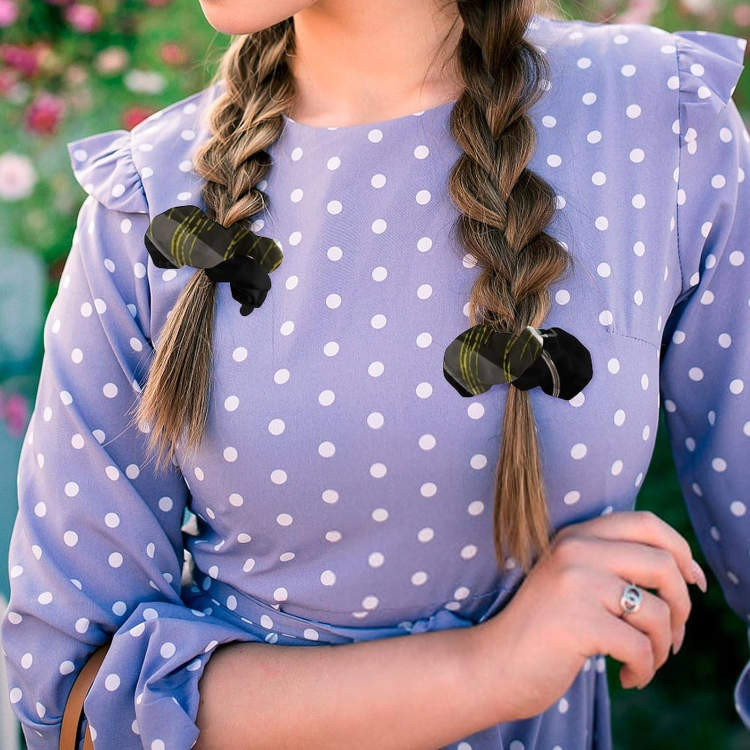 Hair Scrunchies,Fishing Lur Hair Bands,Scrunchy Hair Ties Ropes,Scrunchy Hair Ties for Women Girls Hair Accessories image number 4