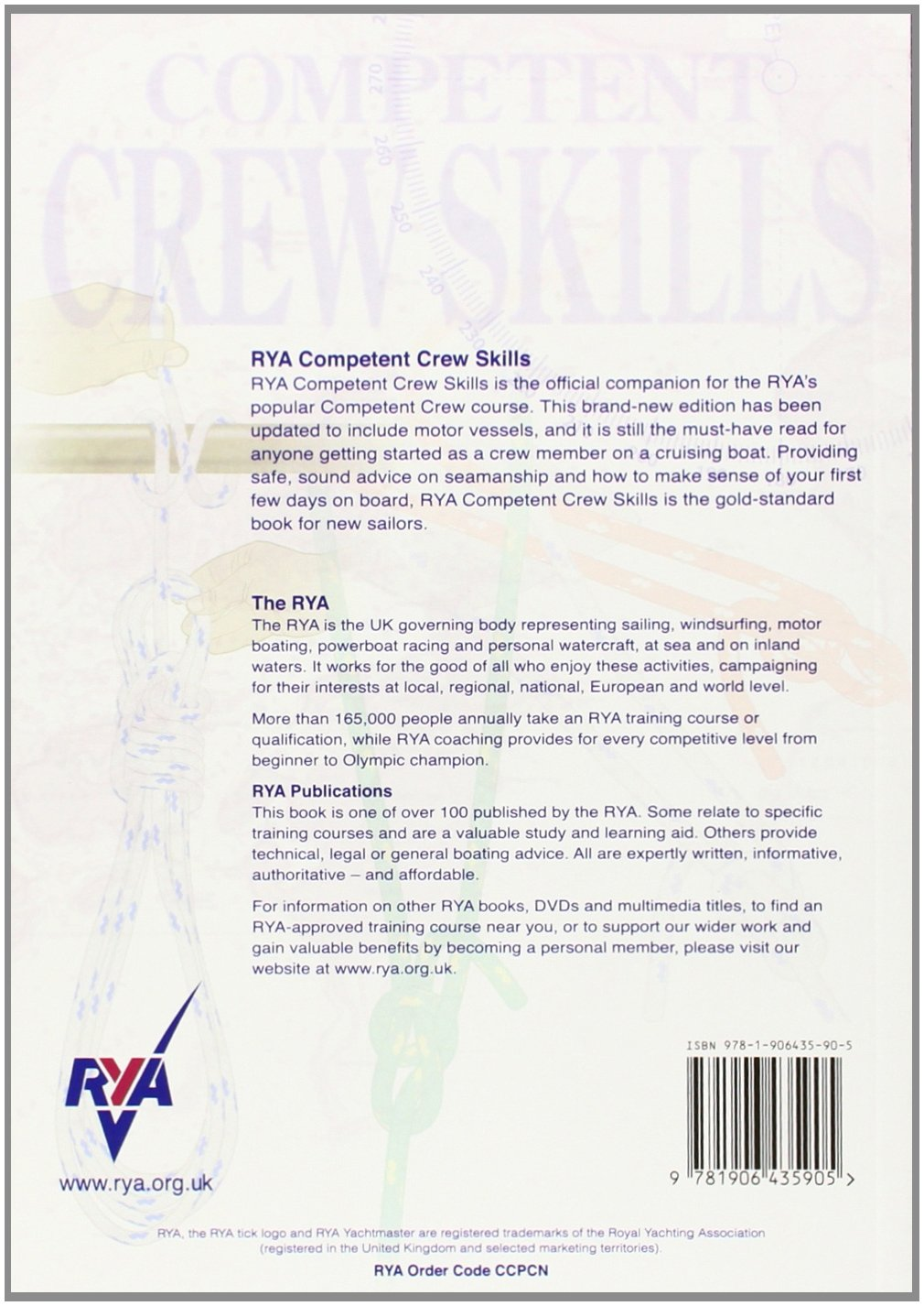 RYA Competent Crew Skills