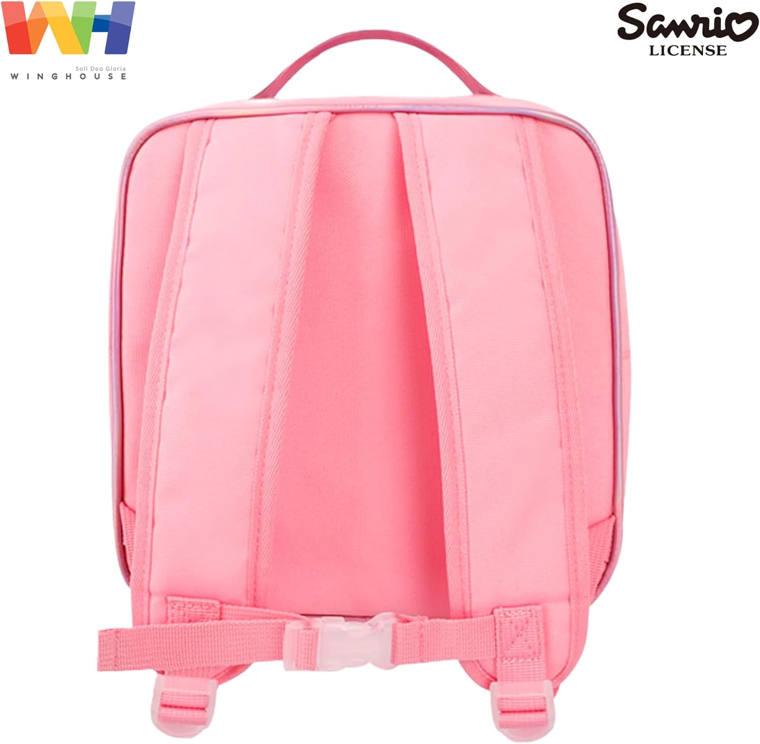 Sanrio Toddler Safety Harness Backpack &ndash; Cinnamoroll, Kuromi & My Melody | Anti-Lost Bag with Leash Strap for Kids | Kawaii Character Travel Daypack | Official Sanrio image number 2