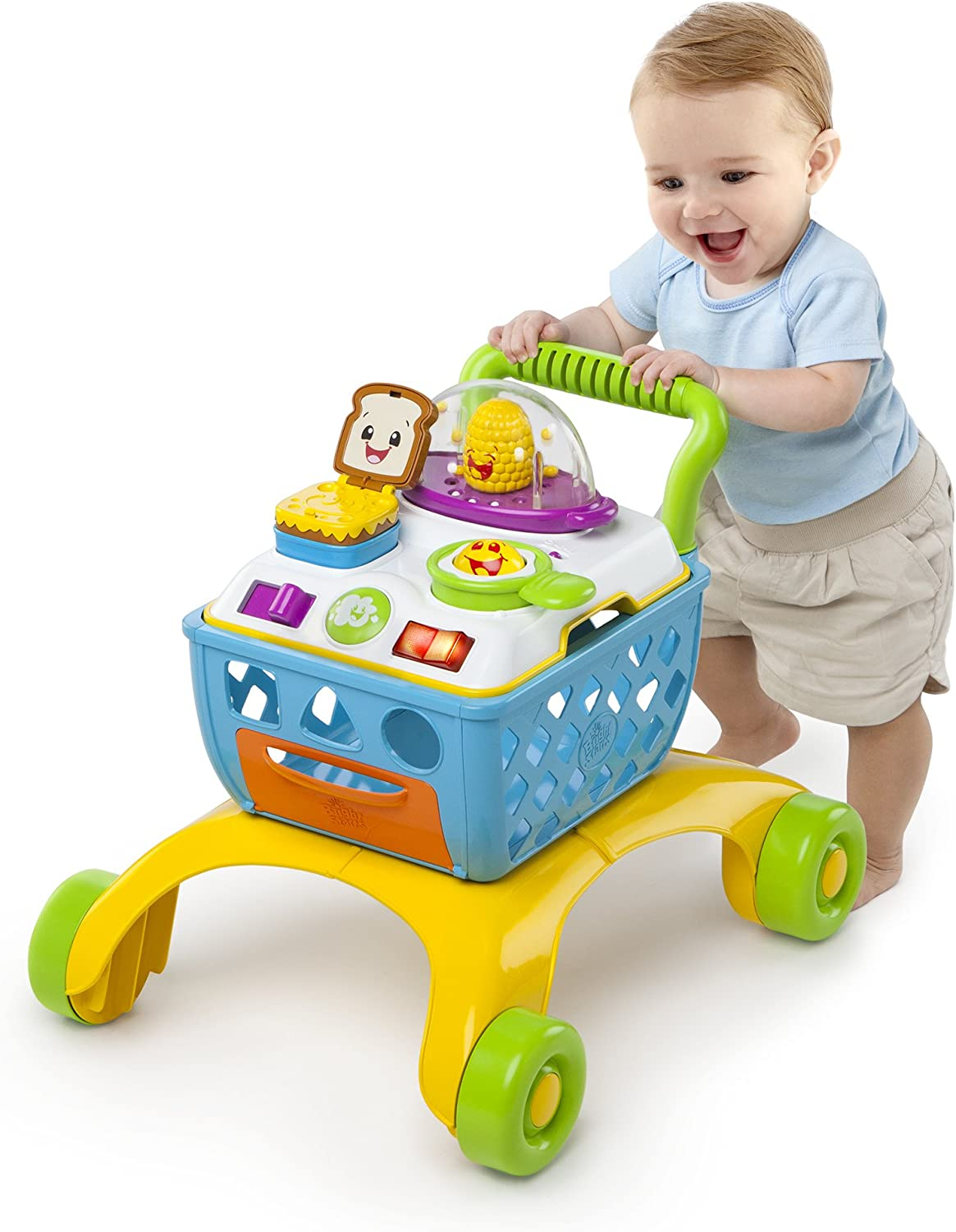 Bright Starts 4-In-1 Shop 'N Cook Walker, Multi (52130) image number 2