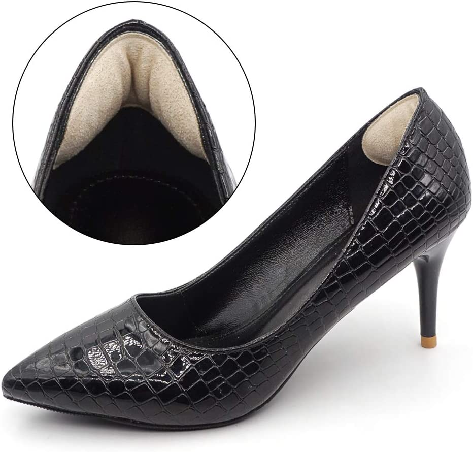 Dr. Foot'S Heel Grips for Men and Women, Self-Adhesive Heel Cushion Inserts Prevent Heel Slipping, Rubbing, Blisters, Foot Pain, and Improve Shoe Fit (Beige) image number 1