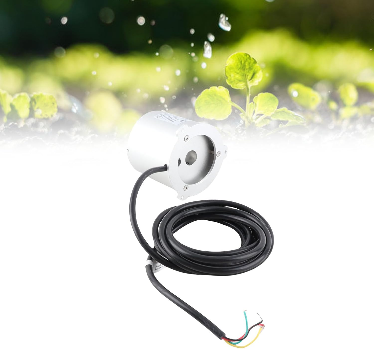 Yosoo Compact Rainfall Sensor RS485 Aluminum Alloy Rain for Automated Weather Stations