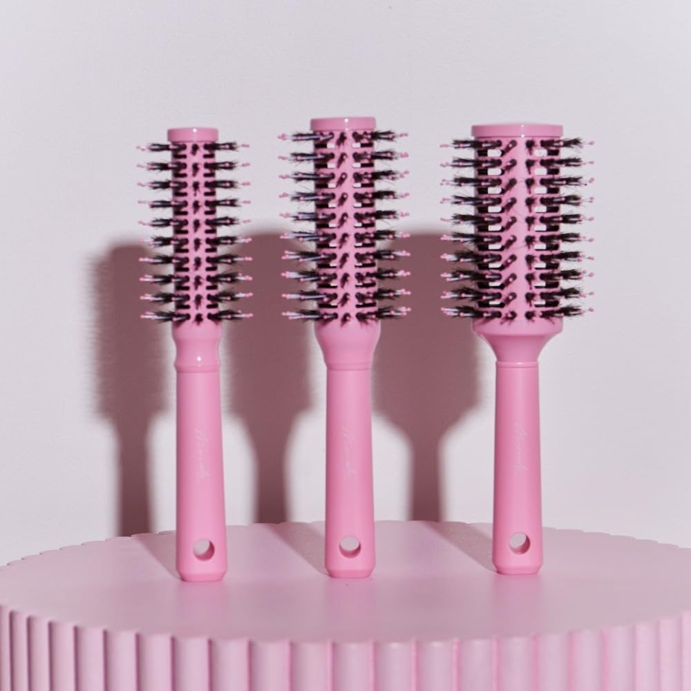 Mermade Hair Maxi round Brush, Pink image number 4