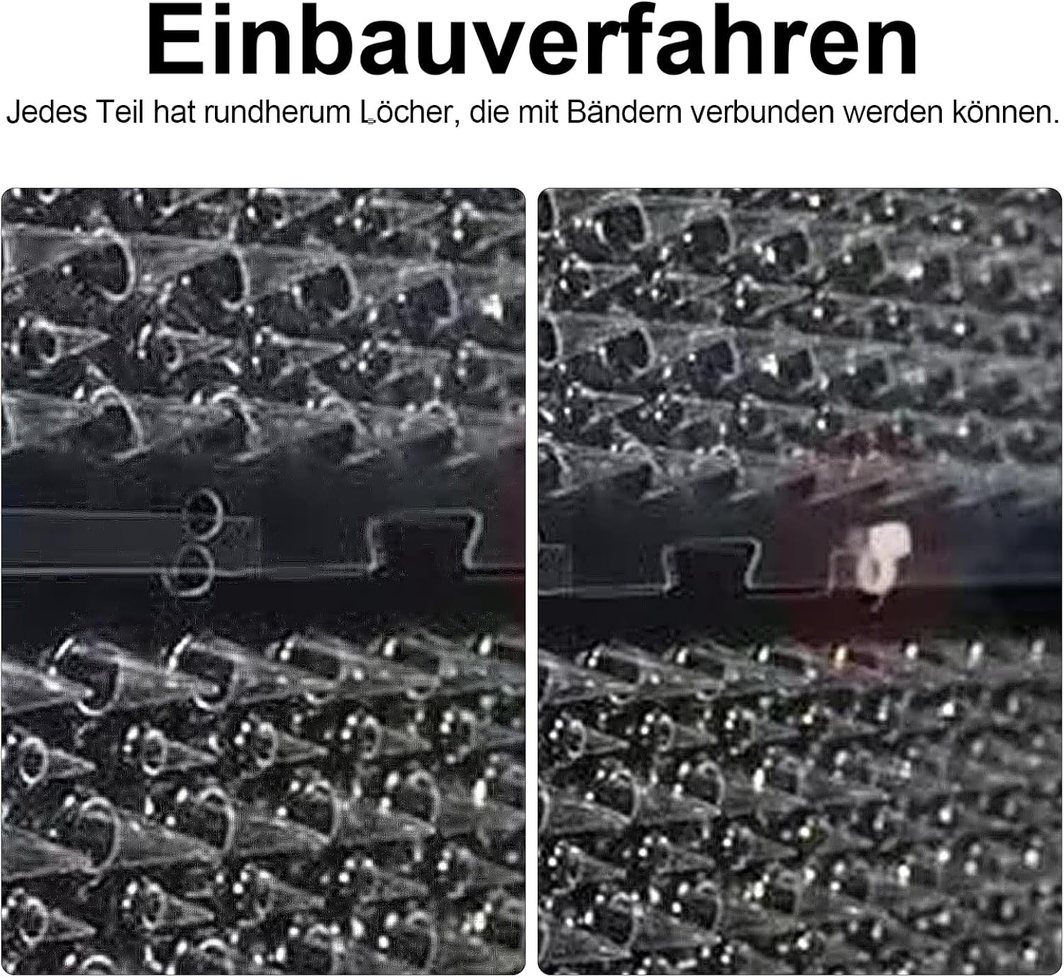 Cat Repellent Mat for Outdoor Use, Plastic Cat Repellent Garden, Deterrent Training for Indoor and Outdoor Use, Spike Mat Devices, Spike Mat Devices (42 X 8.2 X 2 Cm (10 Pieces, Transparent) image number 3