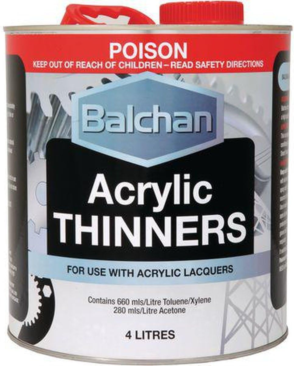 Balchan Acrylic Thinners, 4 Litre