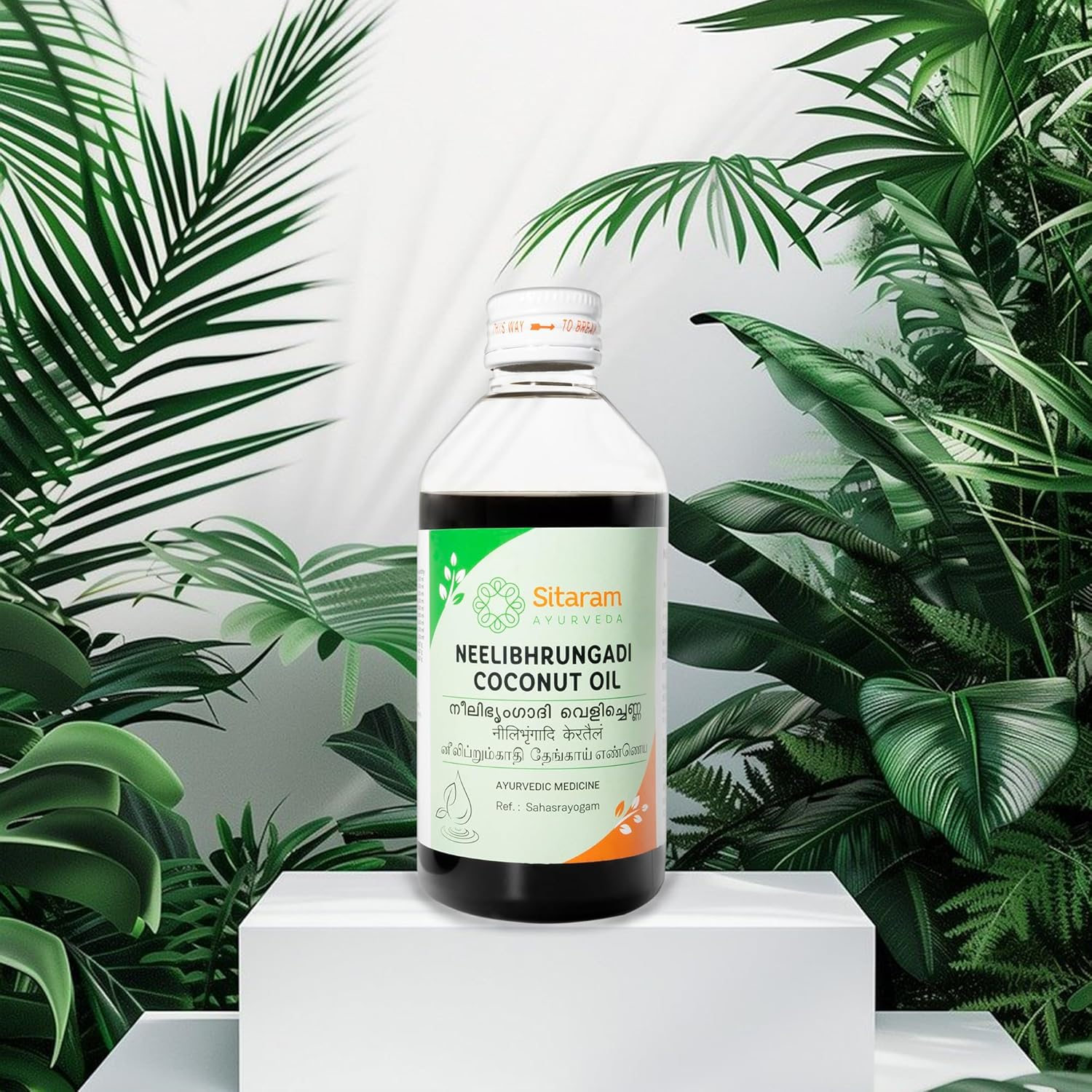 Sitaram Neelibringadhi Hair Oil | Ayurvedic Neelibhrungadi Thailam | Herbal Oil for Healthy Hair(200Ml) image number 5