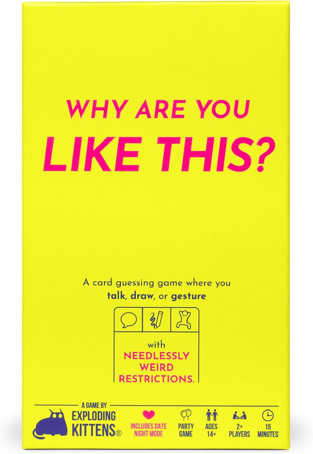 Exploding Kittens Presents: Why Are You like This Card Game image number 2