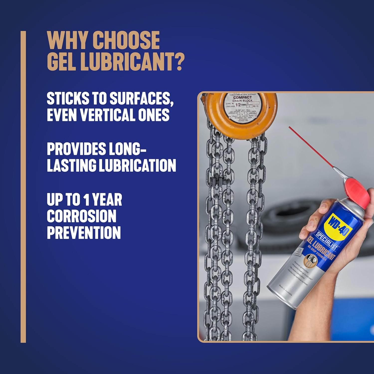 WD-40 Specialist Gel Lubricant 150G image number 2