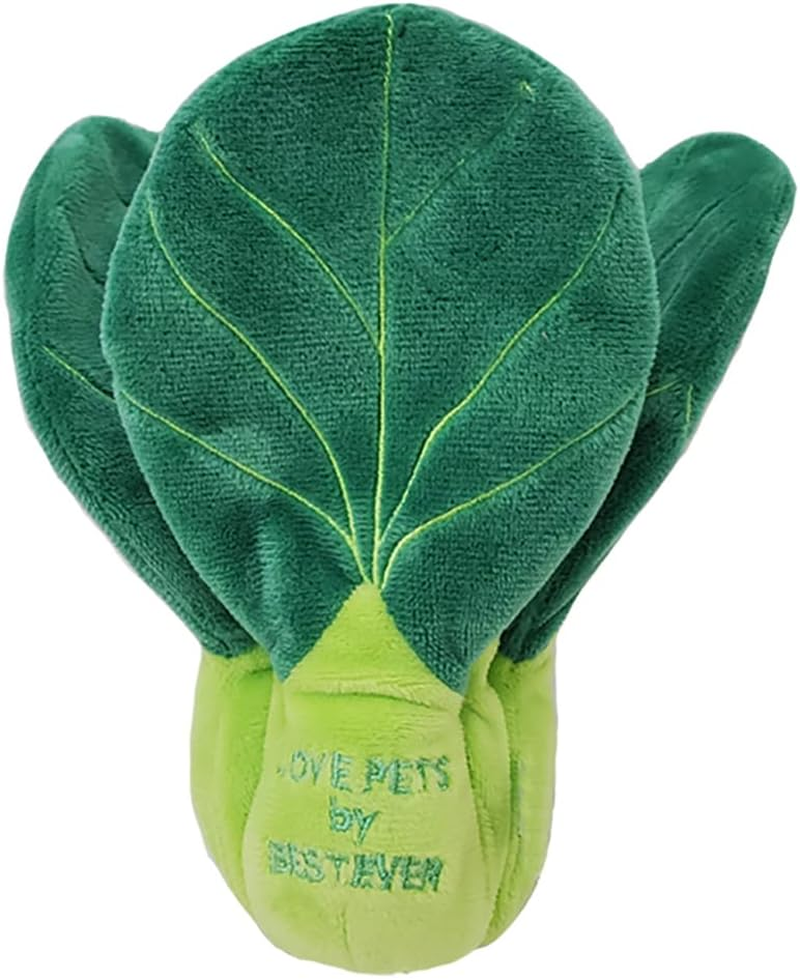 LOVE PETS by BESTEVER, Chinggengchai, Dog Toy, Pet Toy, Squishy Squishy, Sound, Stress Relief, Real, Play Together, Vegetables, Green Vegetables, Actual Size, Best Ever Japan image number 3