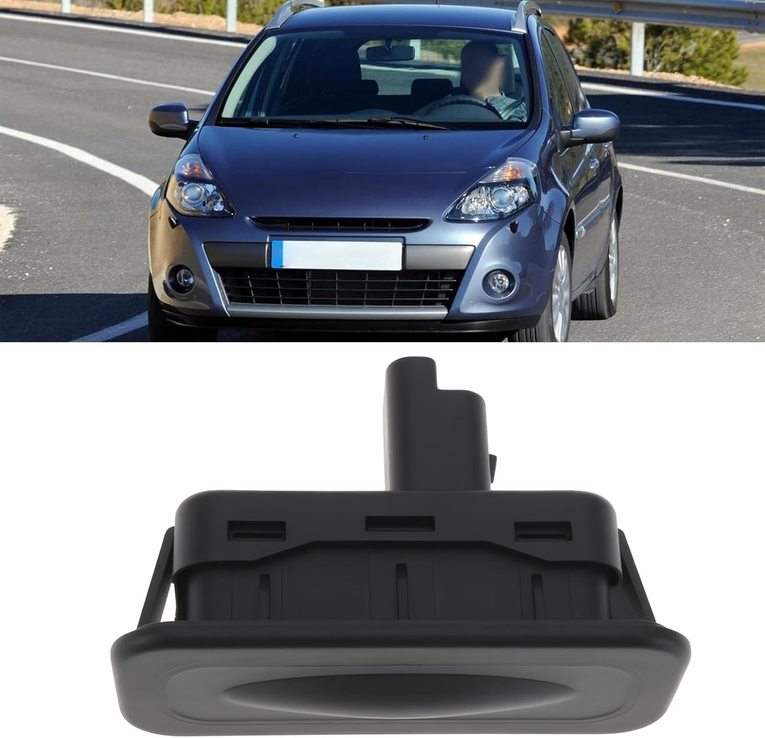 Be in Your Mind Tailgate Boot Switch Button 8200385515 Compatible with Renault Clio III IV Compatible with Megane III image number 4